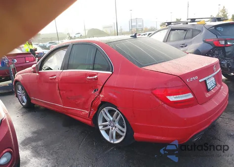 2014 Mercedes-Benz C 250 Sport from USA, damaged, VIN WDDGF4HB4EA952050